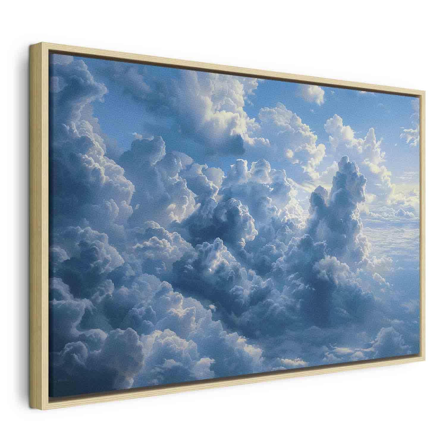 Tableau - Ocean in the Air: Waving Clouds Reflecting Morning Light