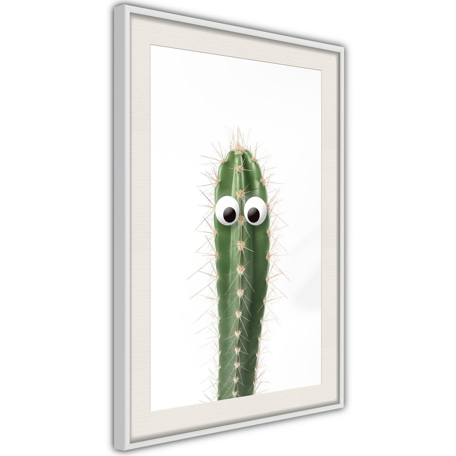 Affiche Cactus Rigolo