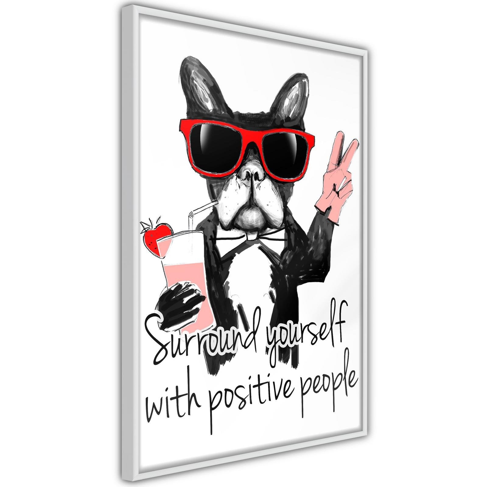Poster Bulldog cool