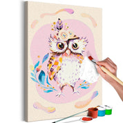 Peinture par numéros - Owl Chic