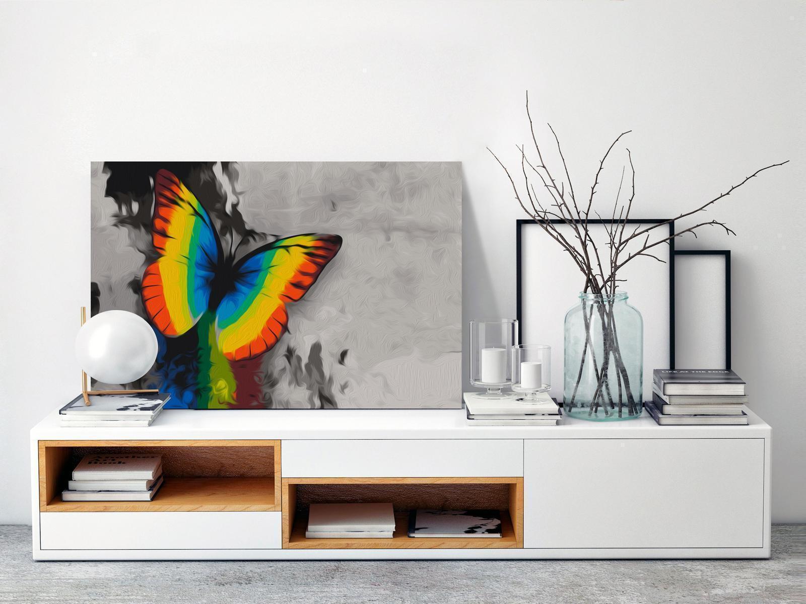 Peinture par numéros - Colourful Butterfly