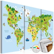 Tableau en liège - Children's World