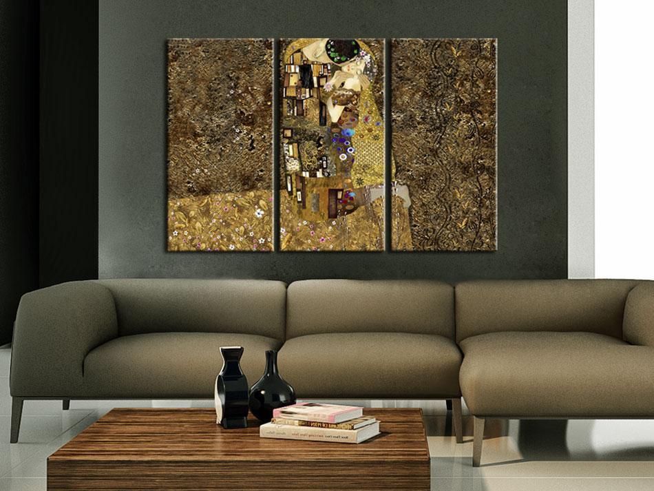 Tableau - Klimt inspiration - Kiss