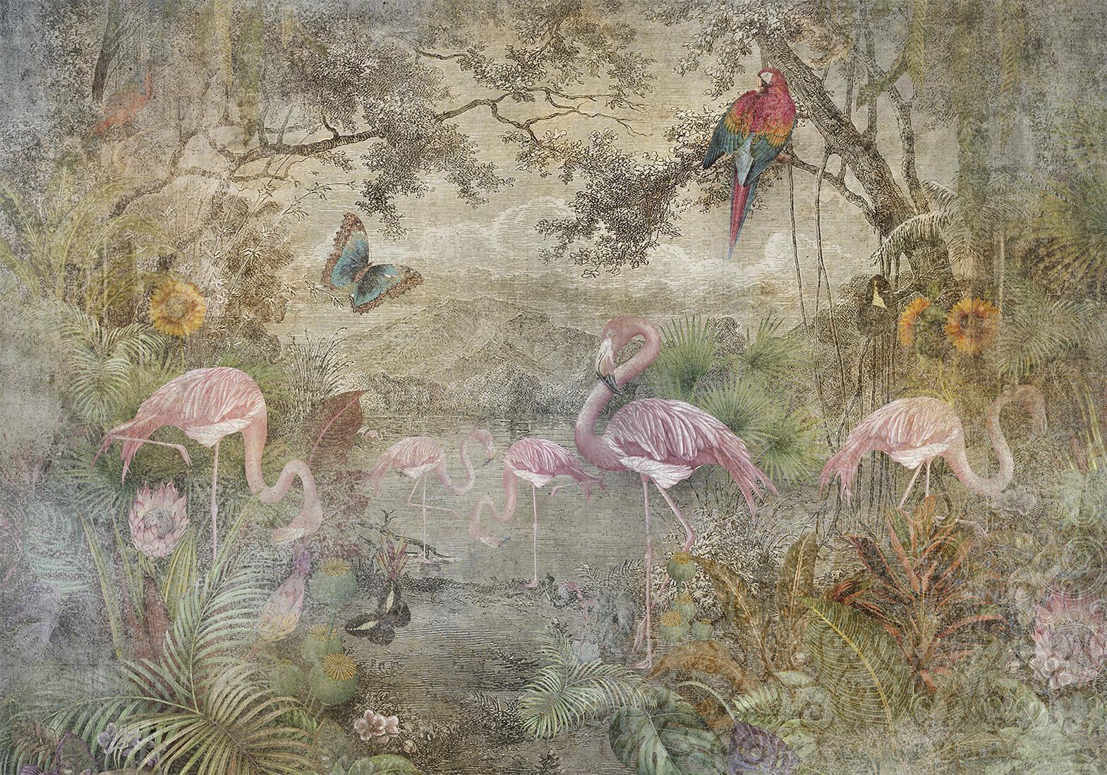 Papier peint - Wild Fauna and Flora