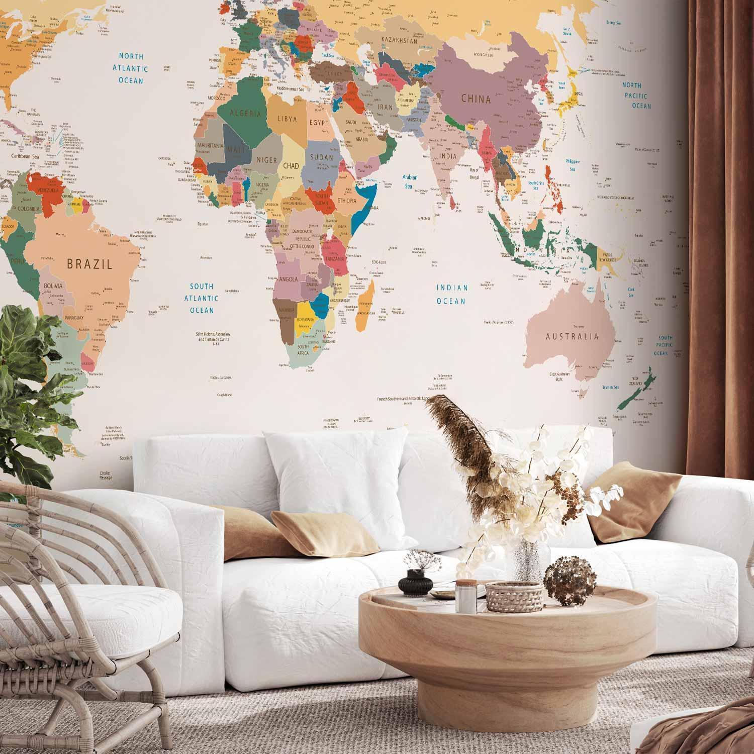 Papier peint - World Map