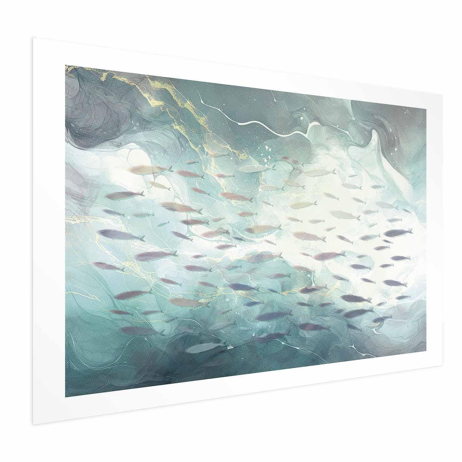 Poster - School of Small Fish