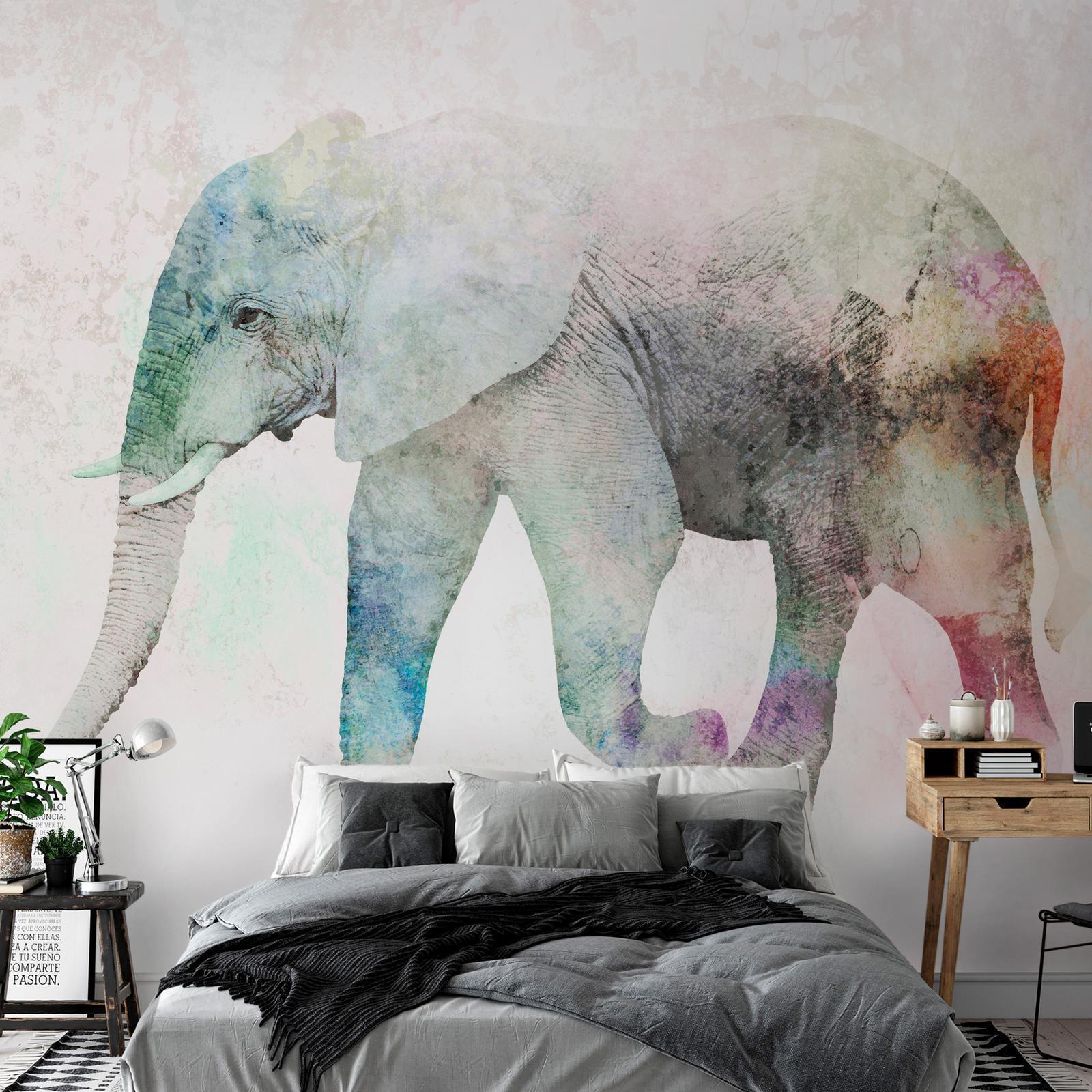 Papier peint - Painted Elephant