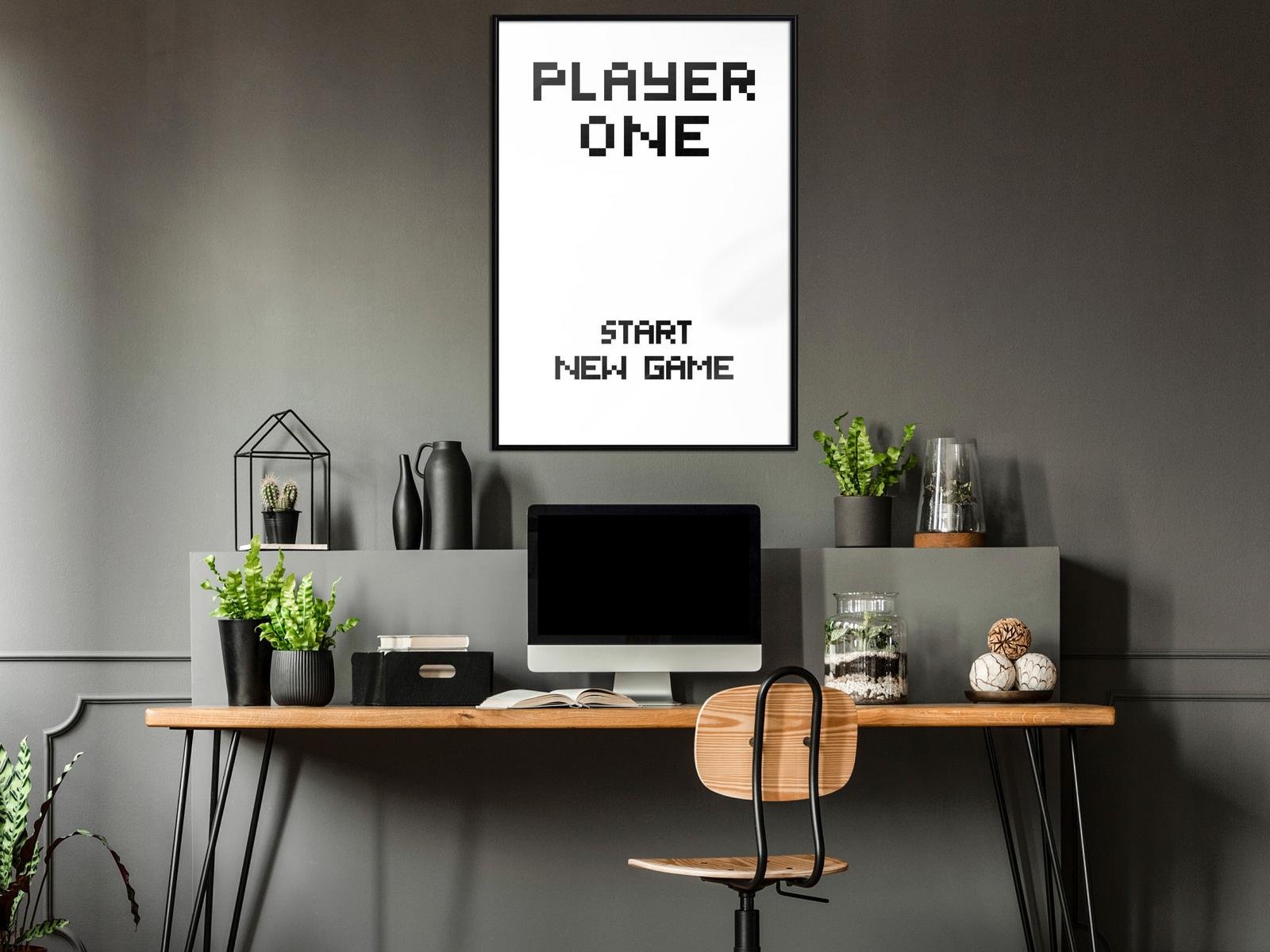 Poster jeux vidéo - Player one