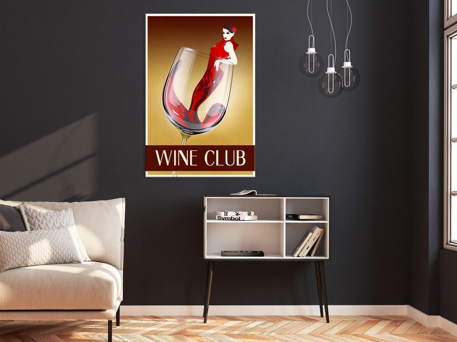 Tableau - Wine Club (1 Part) Vertical