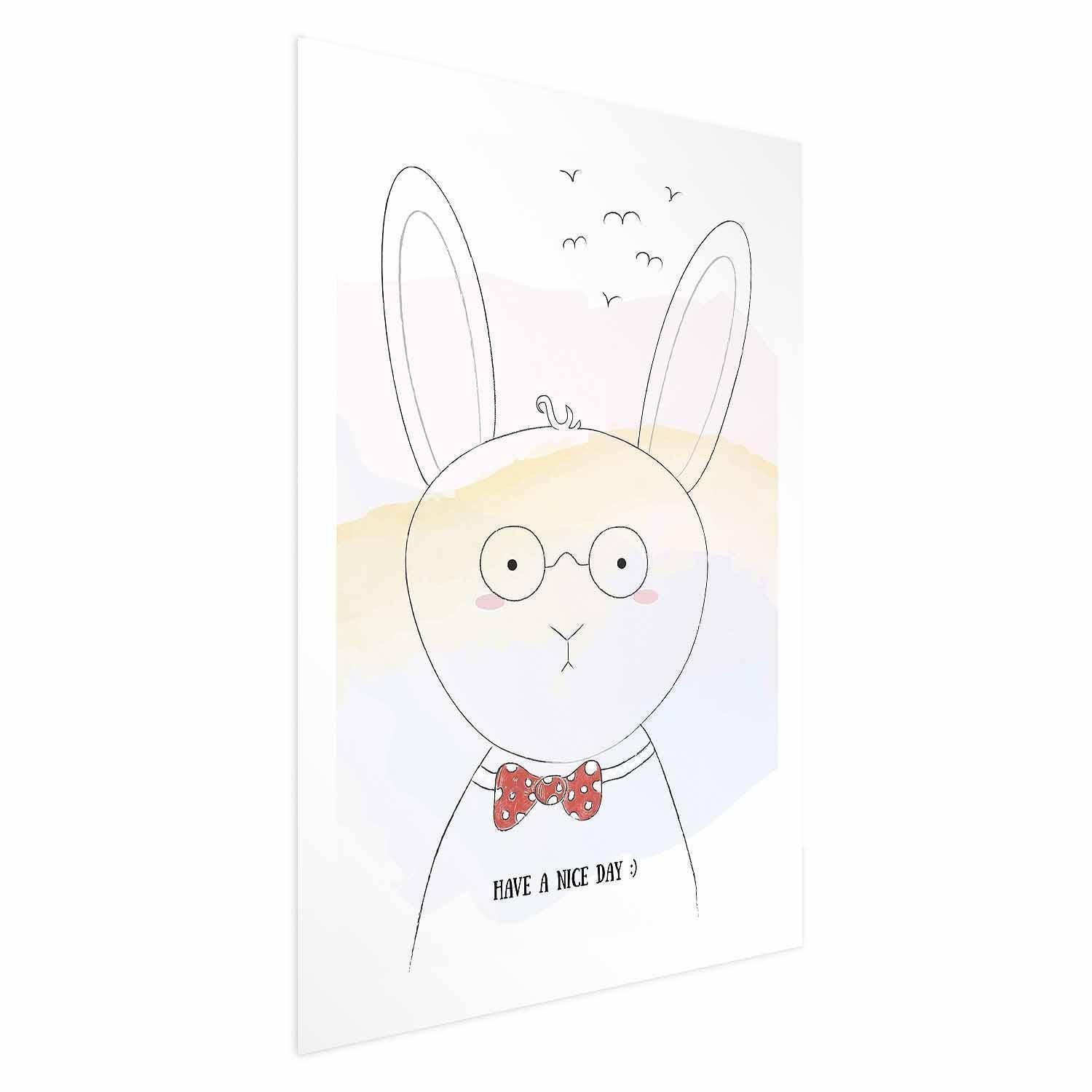 Poster - Greetings from the Rabbit