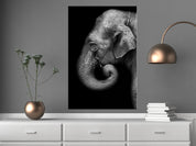 Tableau - Portrait of Elephant (1 Part) Vertical