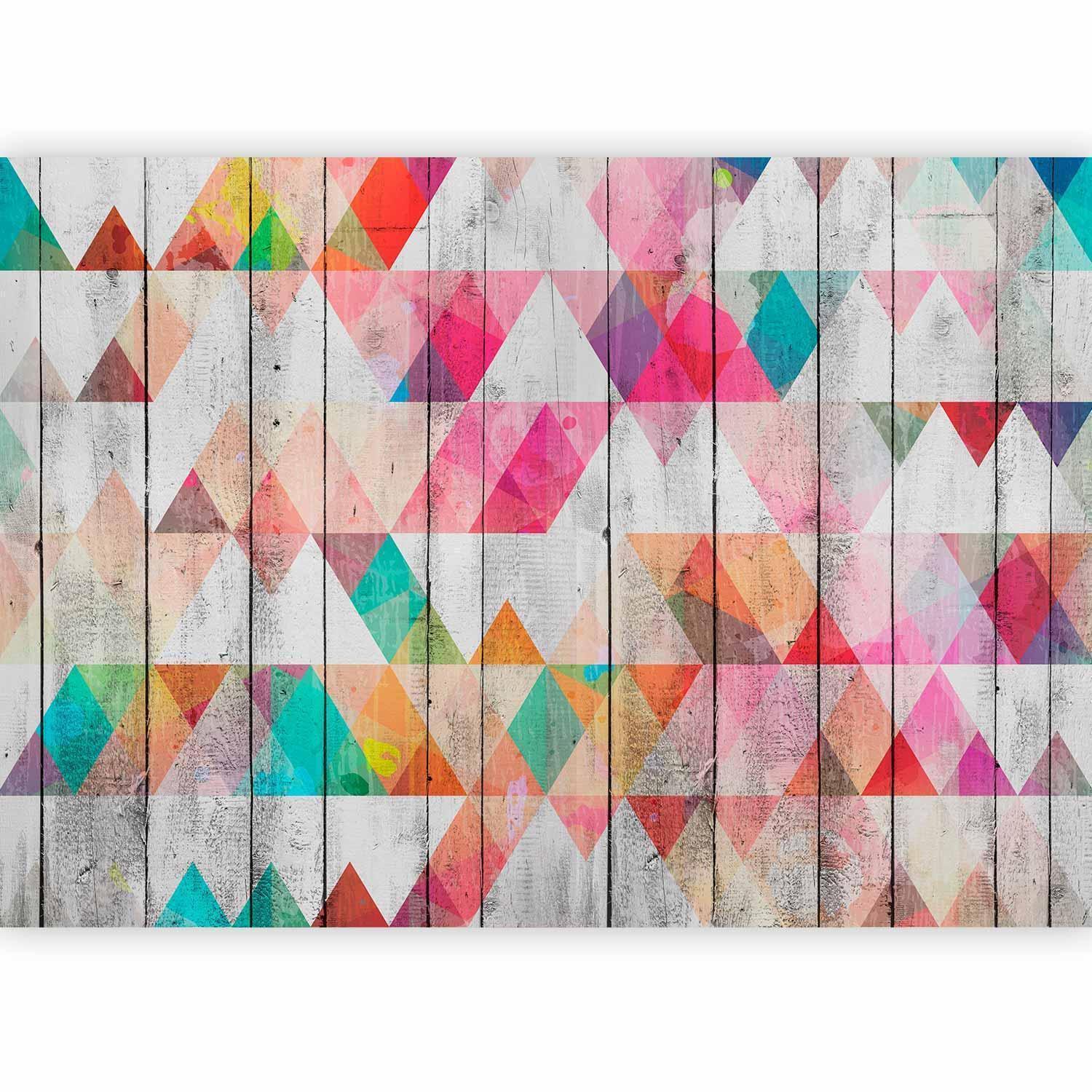 Papier peint - Rainbow Triangles