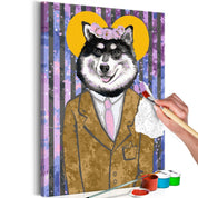 Peinture par numéros - Dog in Suit