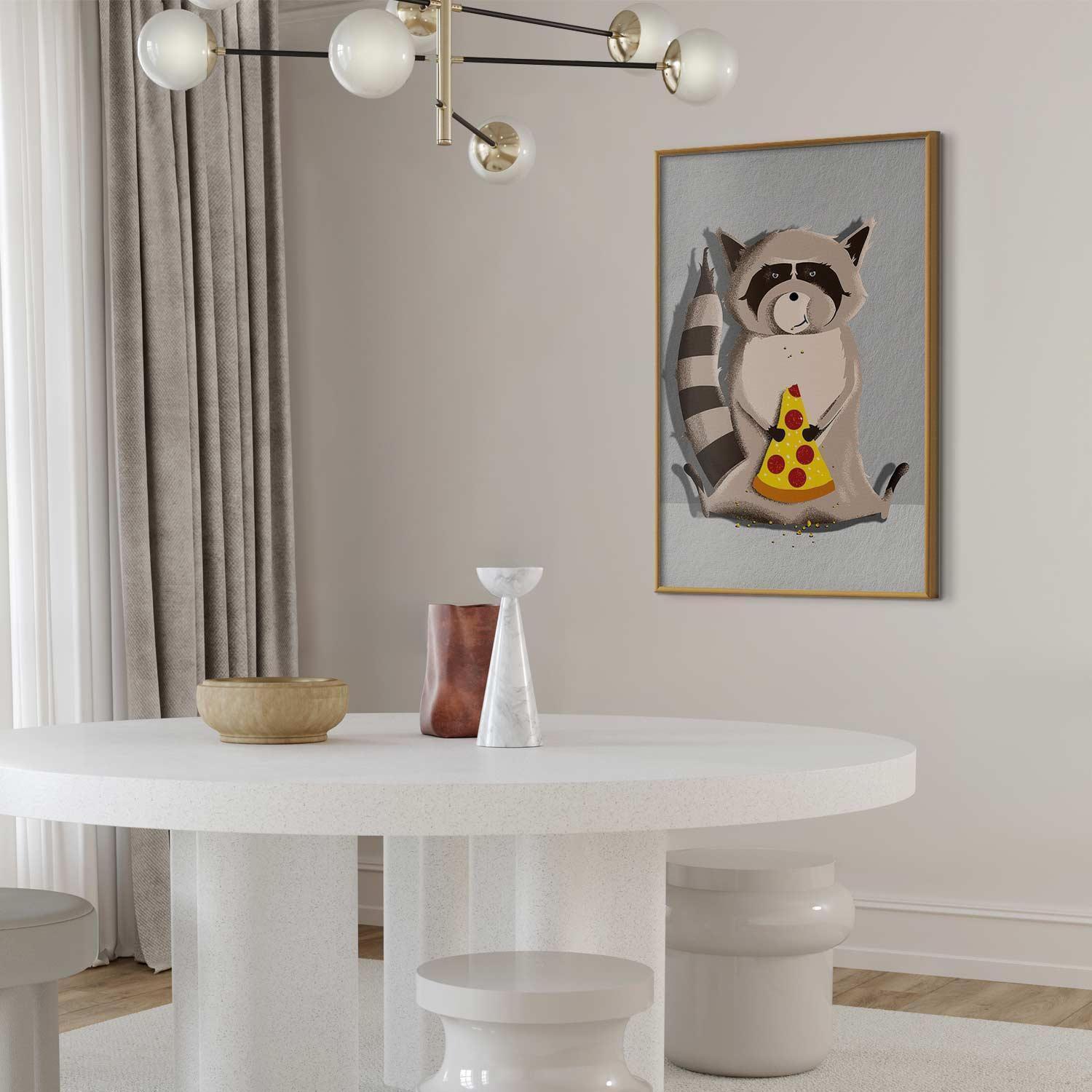 Poster - Raccoon Glutton
