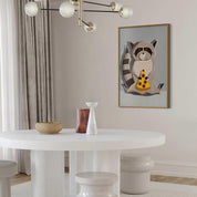 Poster - Raccoon Glutton