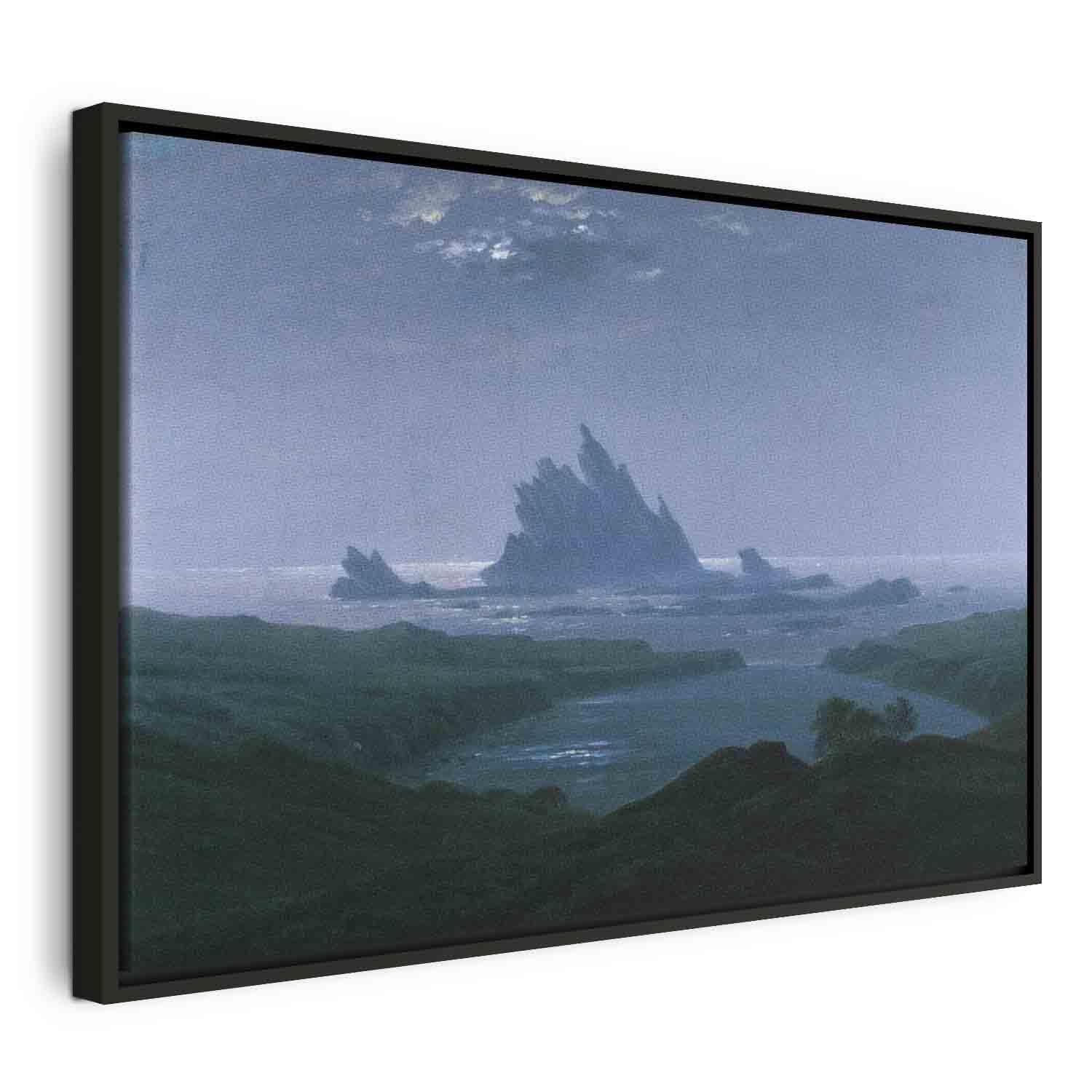 Tableau - Cliff reef on the beach (Caspar David Friedrich)