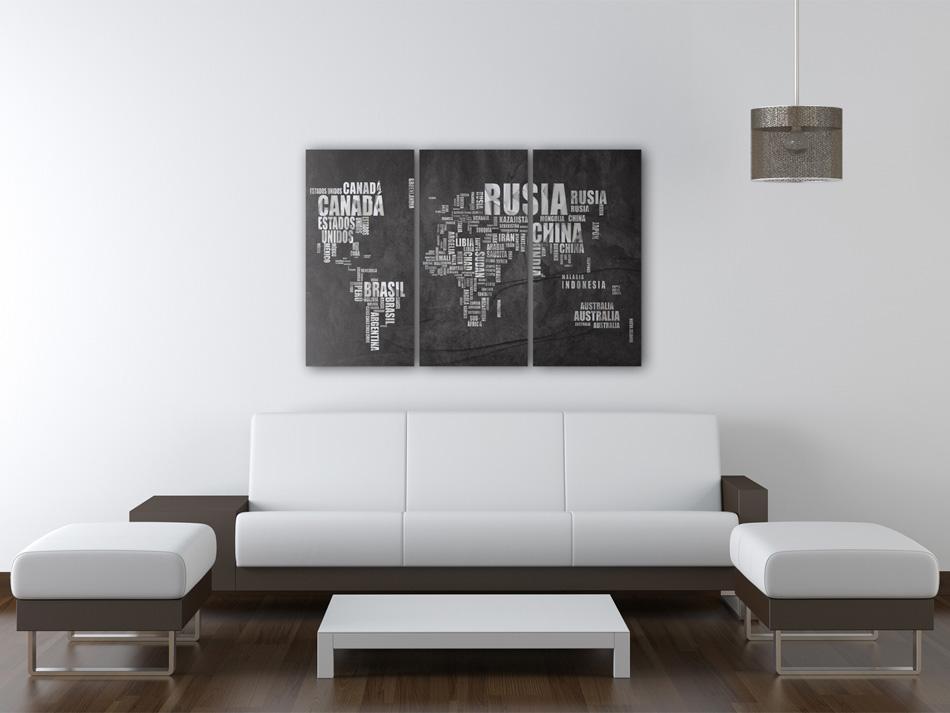 Tableau en liège - El Mundo
