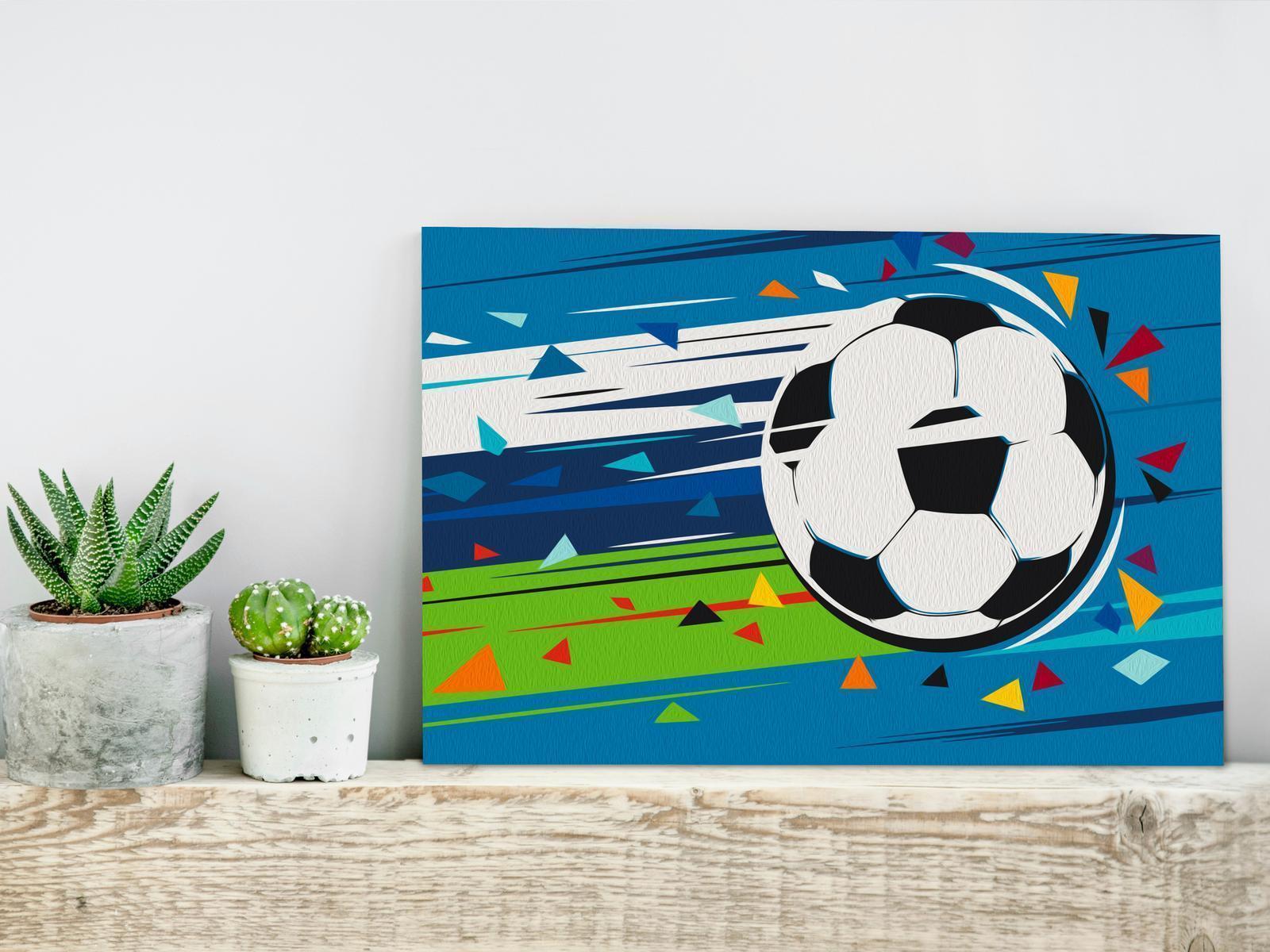 Peinture par numéros - Shoot and Goal!