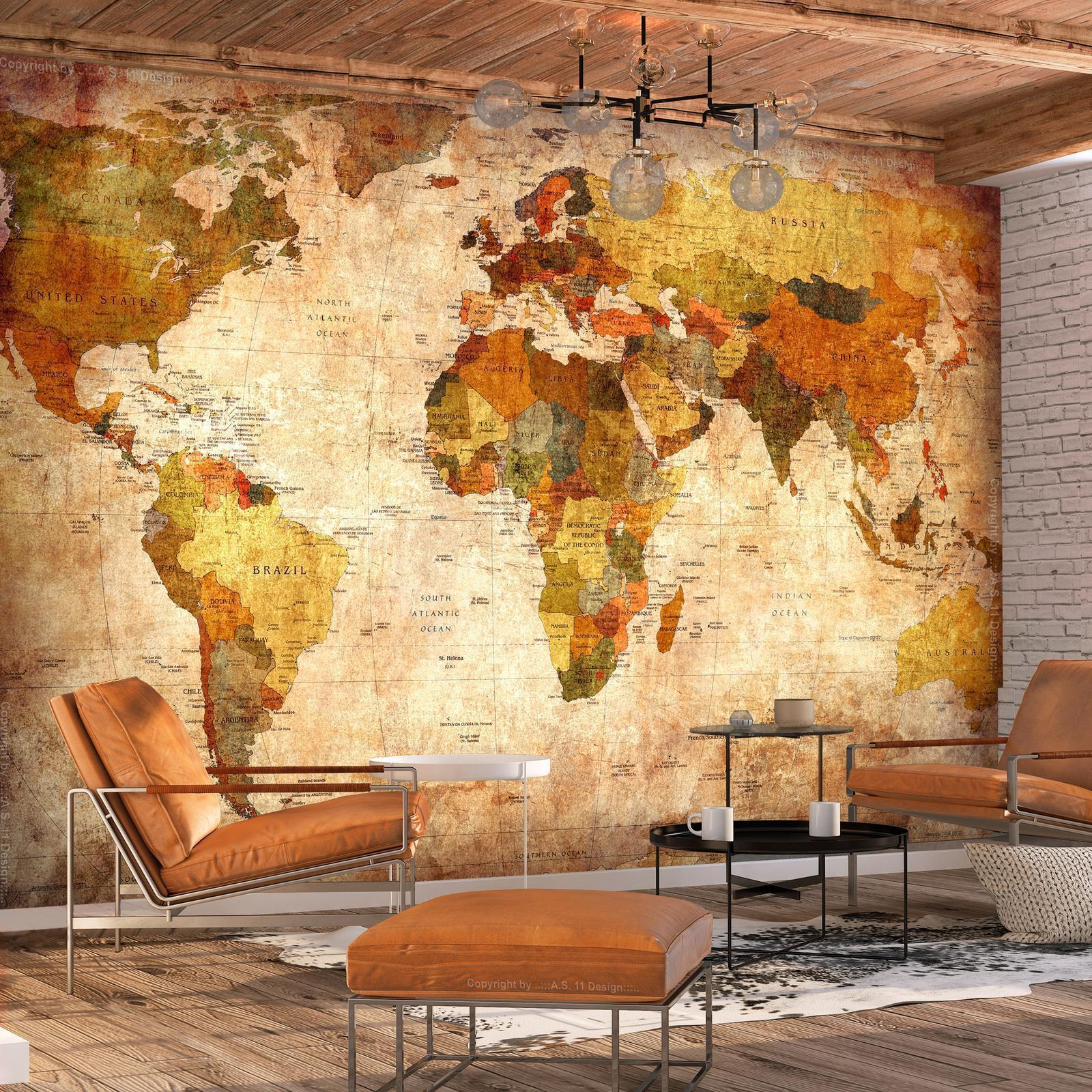 Papier peint - Old World Map