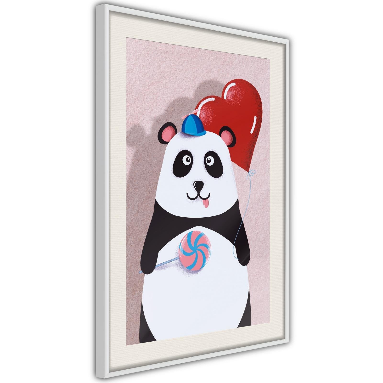 Affiche Panda Heureux