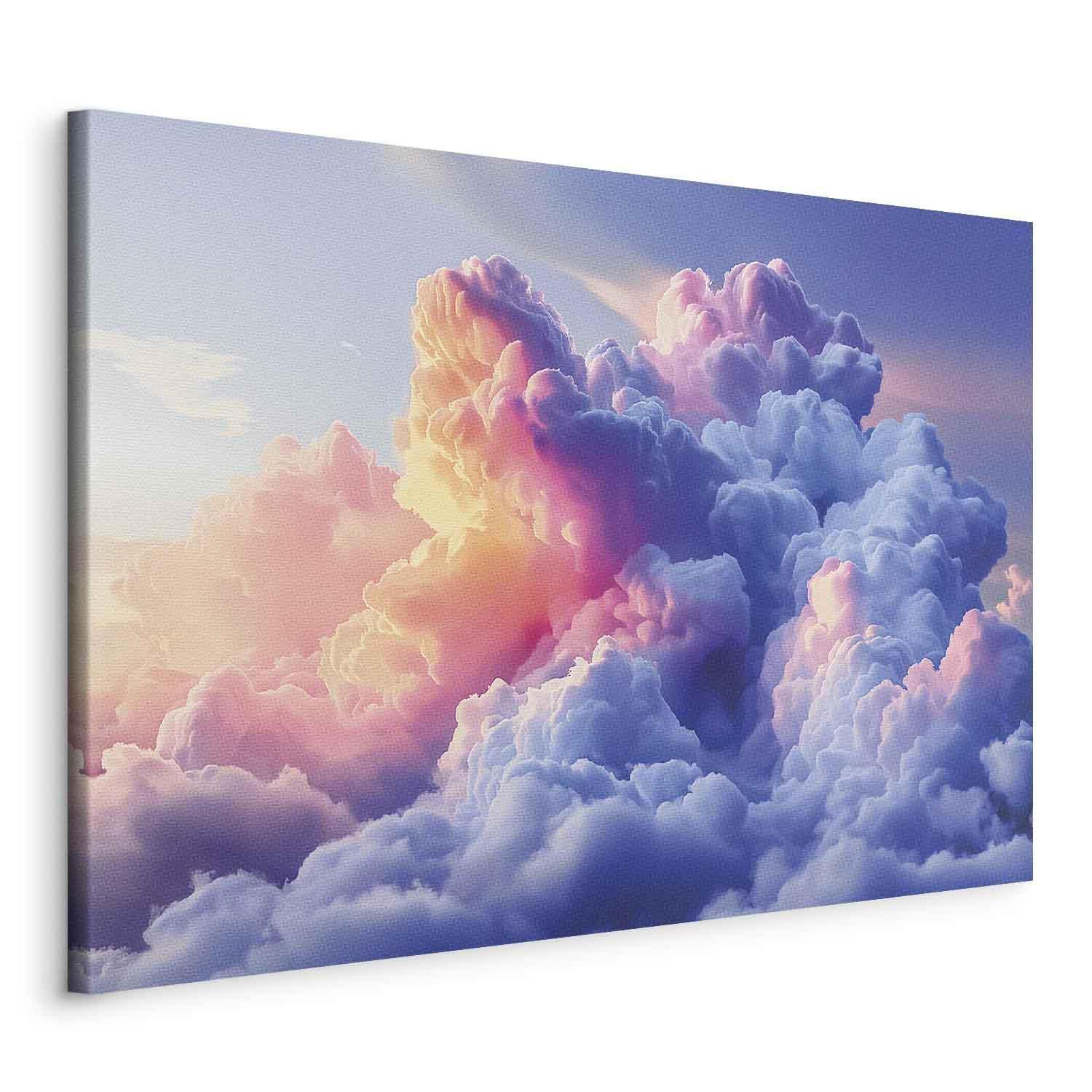 Tableau - Clouds Like Painted: Artistic Brushes of Dawn Painting the Sky