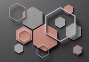 Papier peint - Hexagon Plan