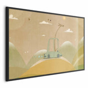 Poster - Traveling Giraffe
