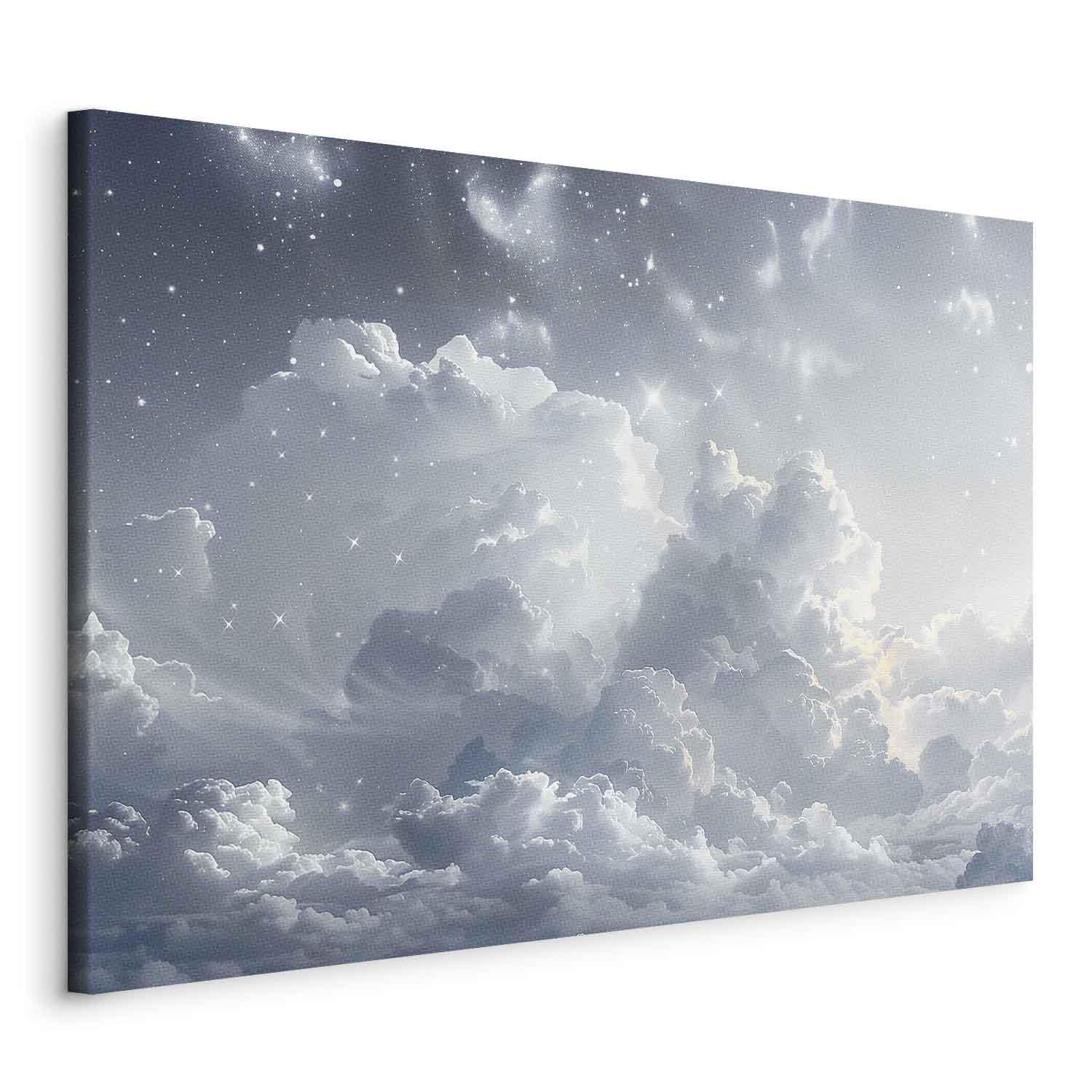 Tableau - Astral Calm: Stars Scattered Over Delicate Clouds