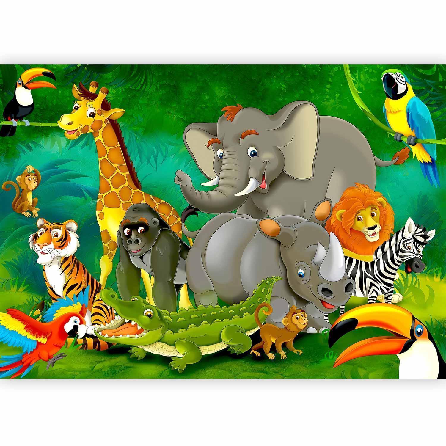 Papier peint - Colourful Safari