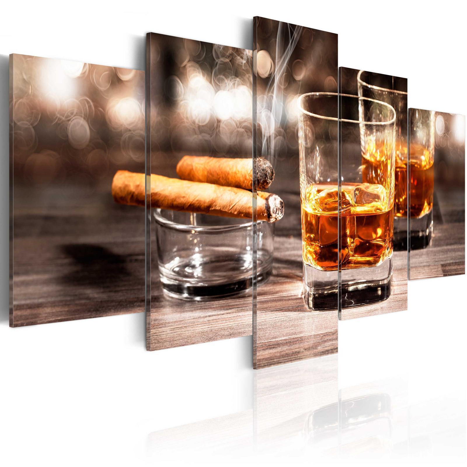 Tableau - Cigar and whiskey