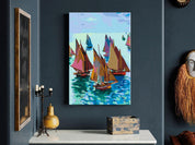 Peinture par numéros - Claude Monet: Fishing Boats