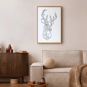 Poster - Geometric Deer