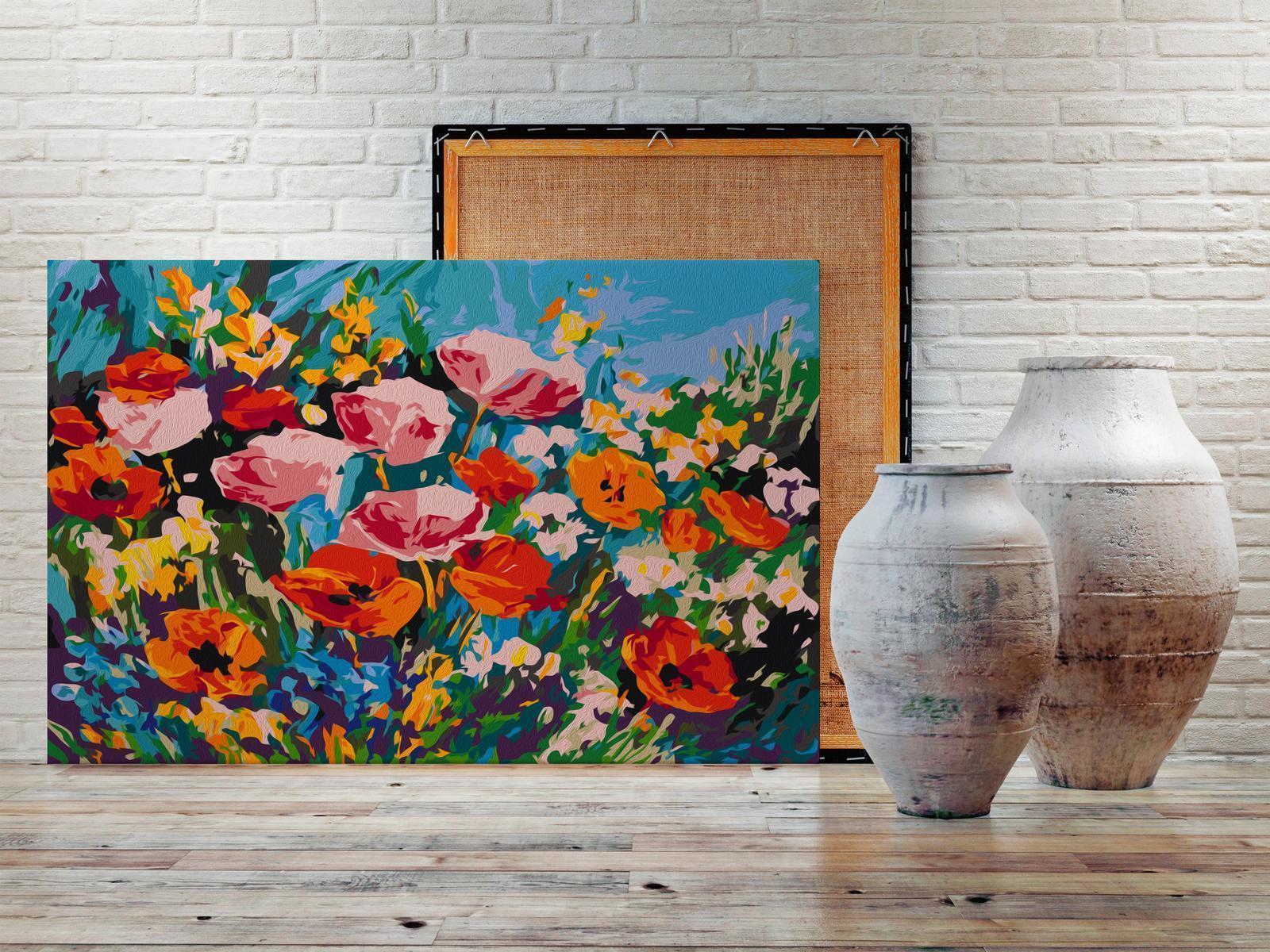 Peinture par numéros - Colourful Meadow Flowers