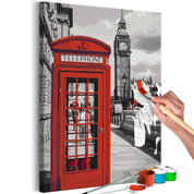 Peinture par numéros - Telephone Booth