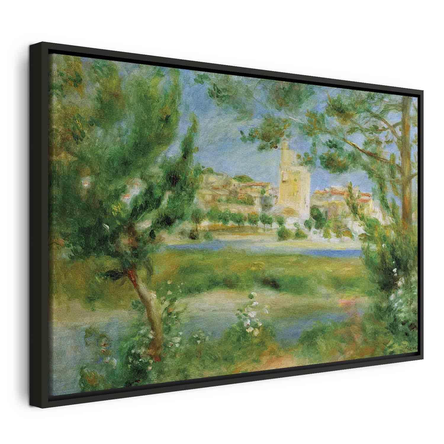 Tableau - Villeneuveles-Avignon (Pierre-Auguste Renoir)