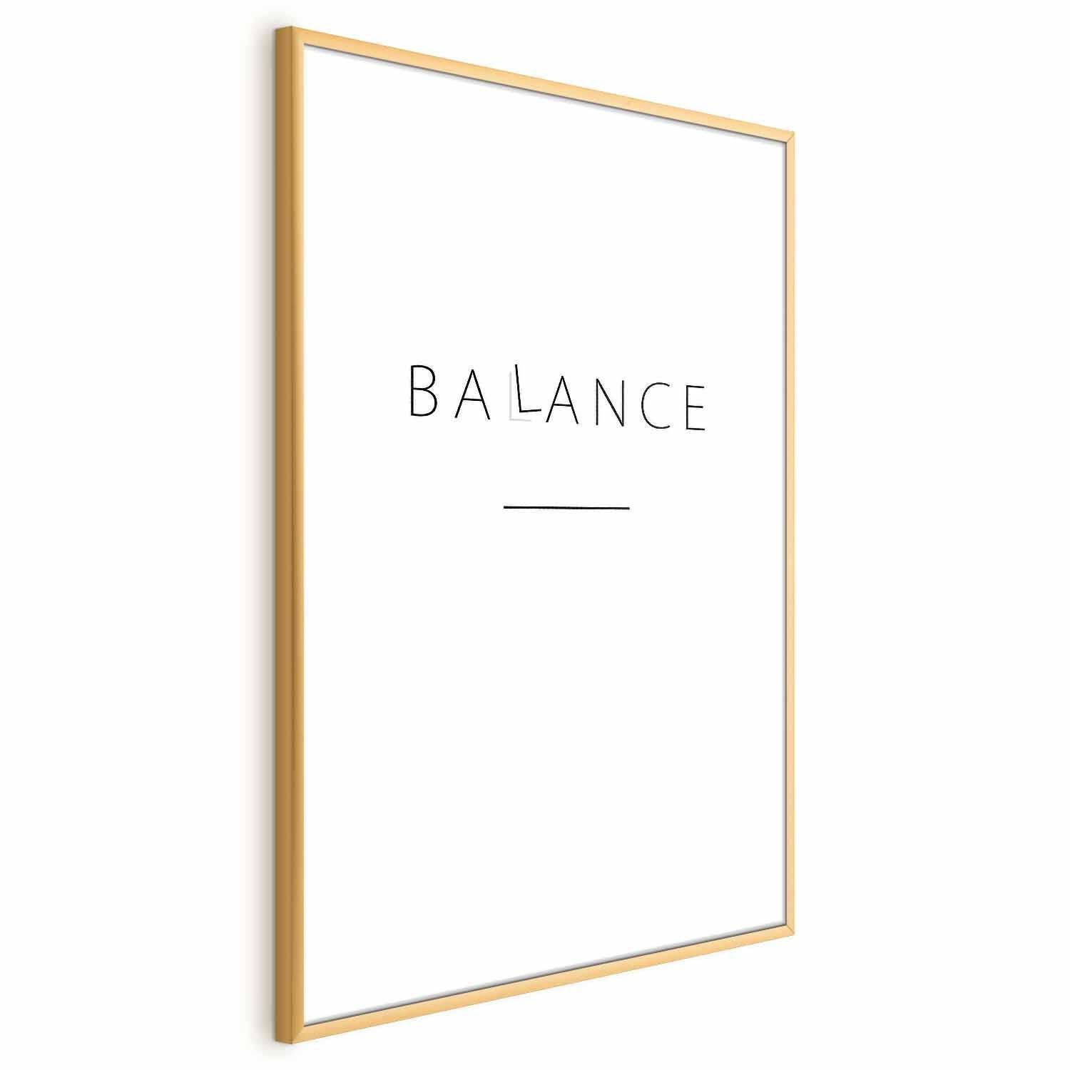 Poster - Balance