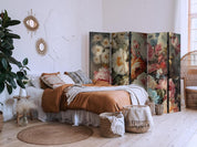 Paravent - Scent of Nature - Beautiful Garden Flowers in Pastel Colors