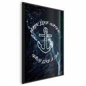 Poster - Hair Like Water, Wavy Like the Sea