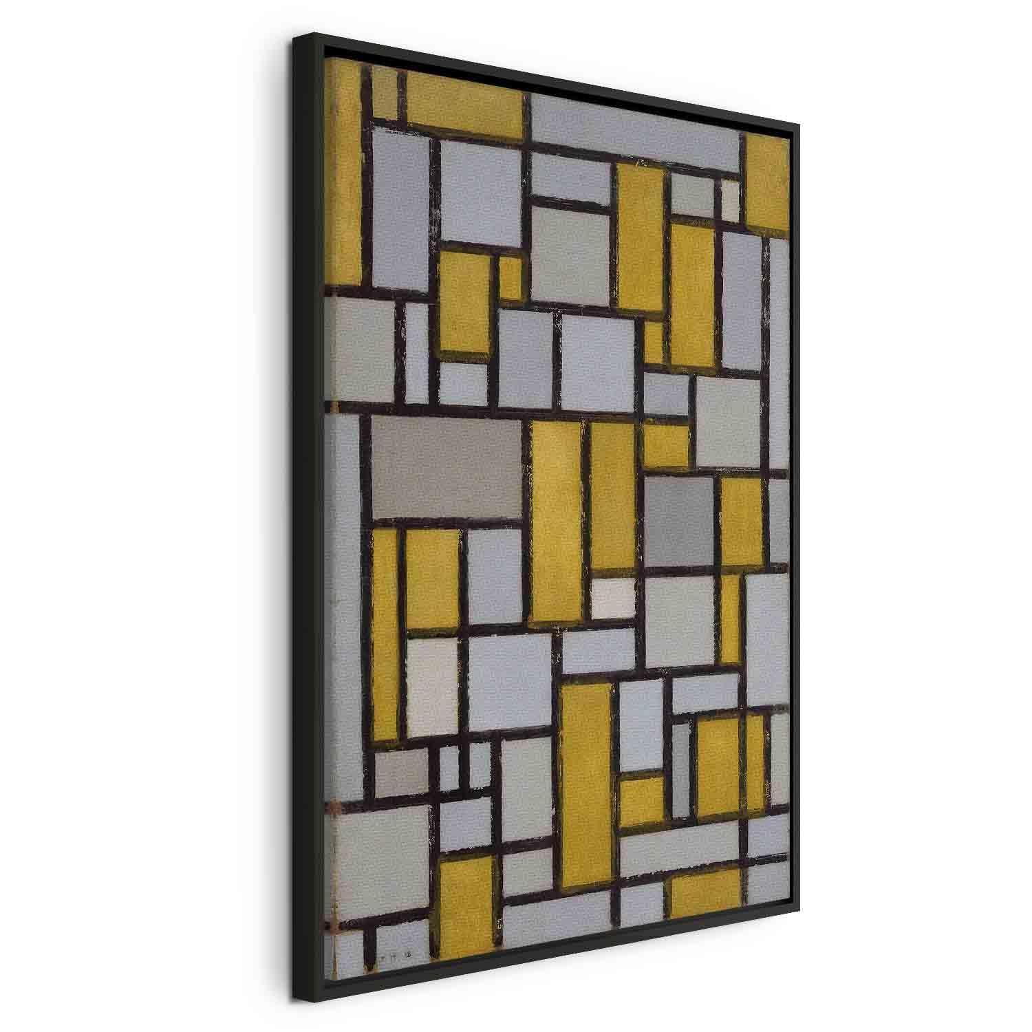 Tableau - Composition with grid 1 (Piet Mondrian)