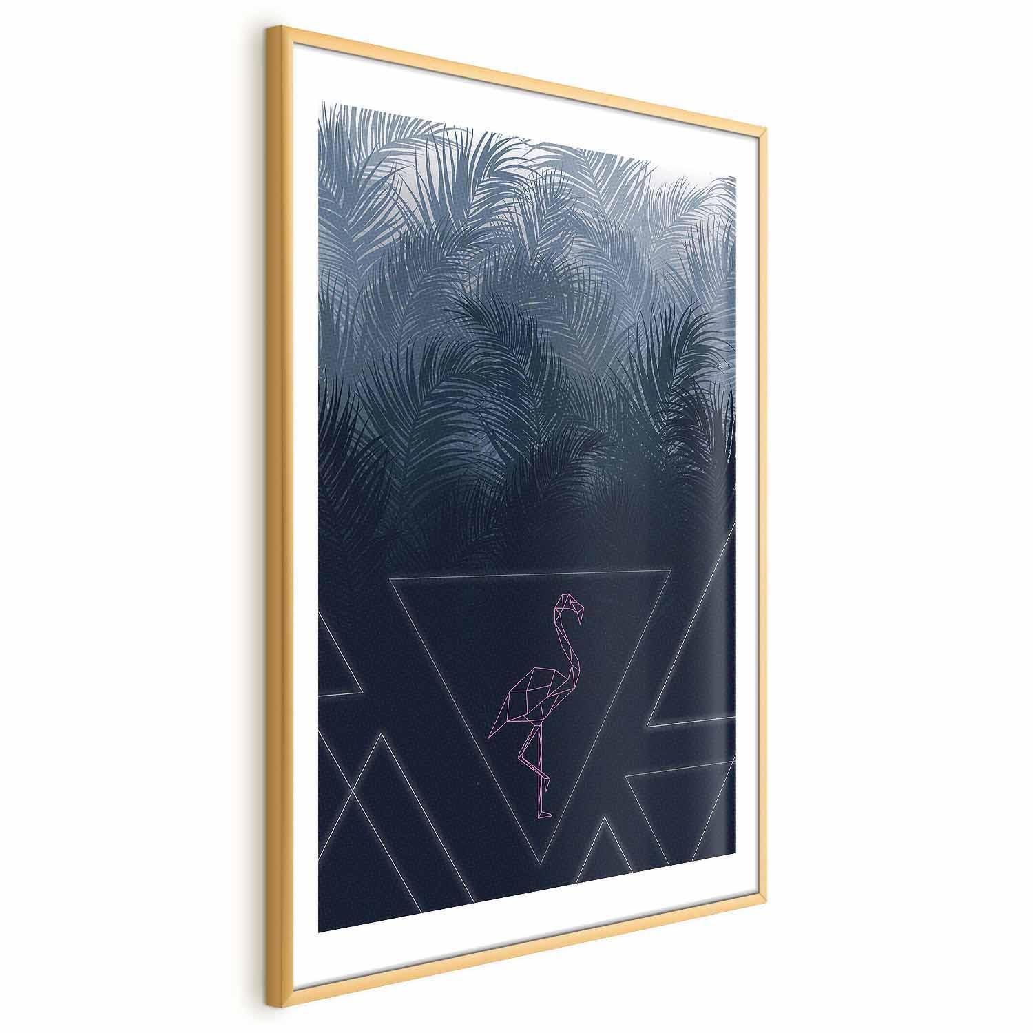 Poster - Geometric Bird
