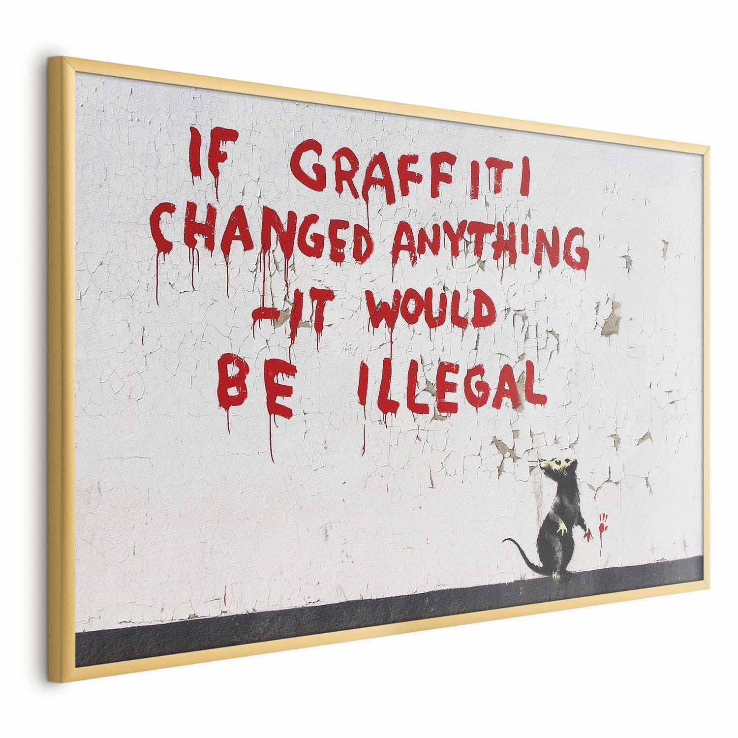 Poster - Graffiti Quote