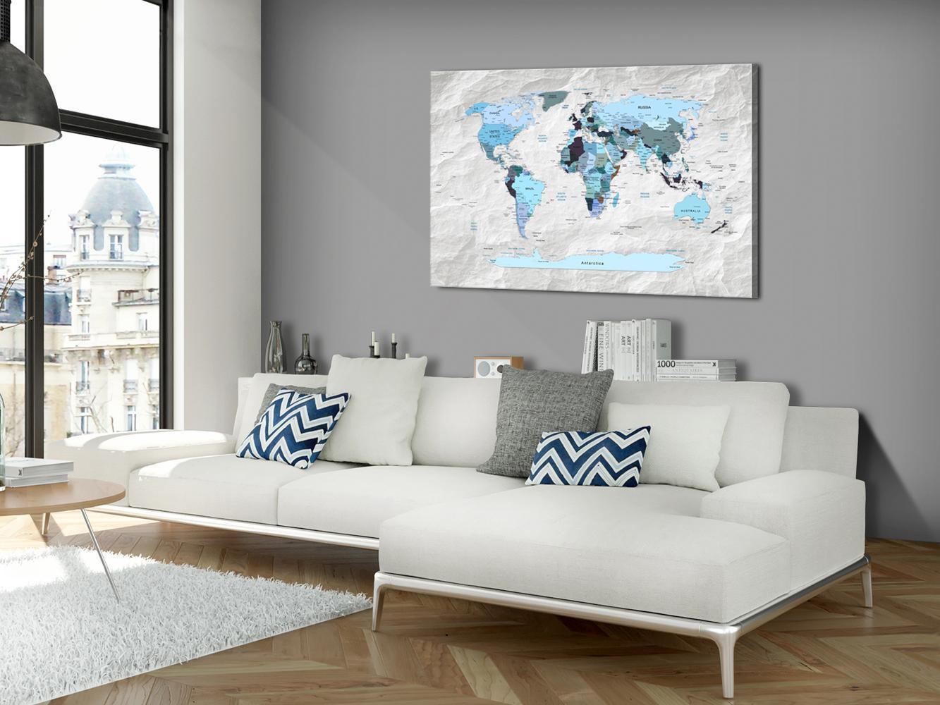 Tableau en liège - Blue Pilgrimages