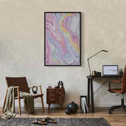 Tableau - Colorful Dream - Abstract Shapes in Pastel Colors