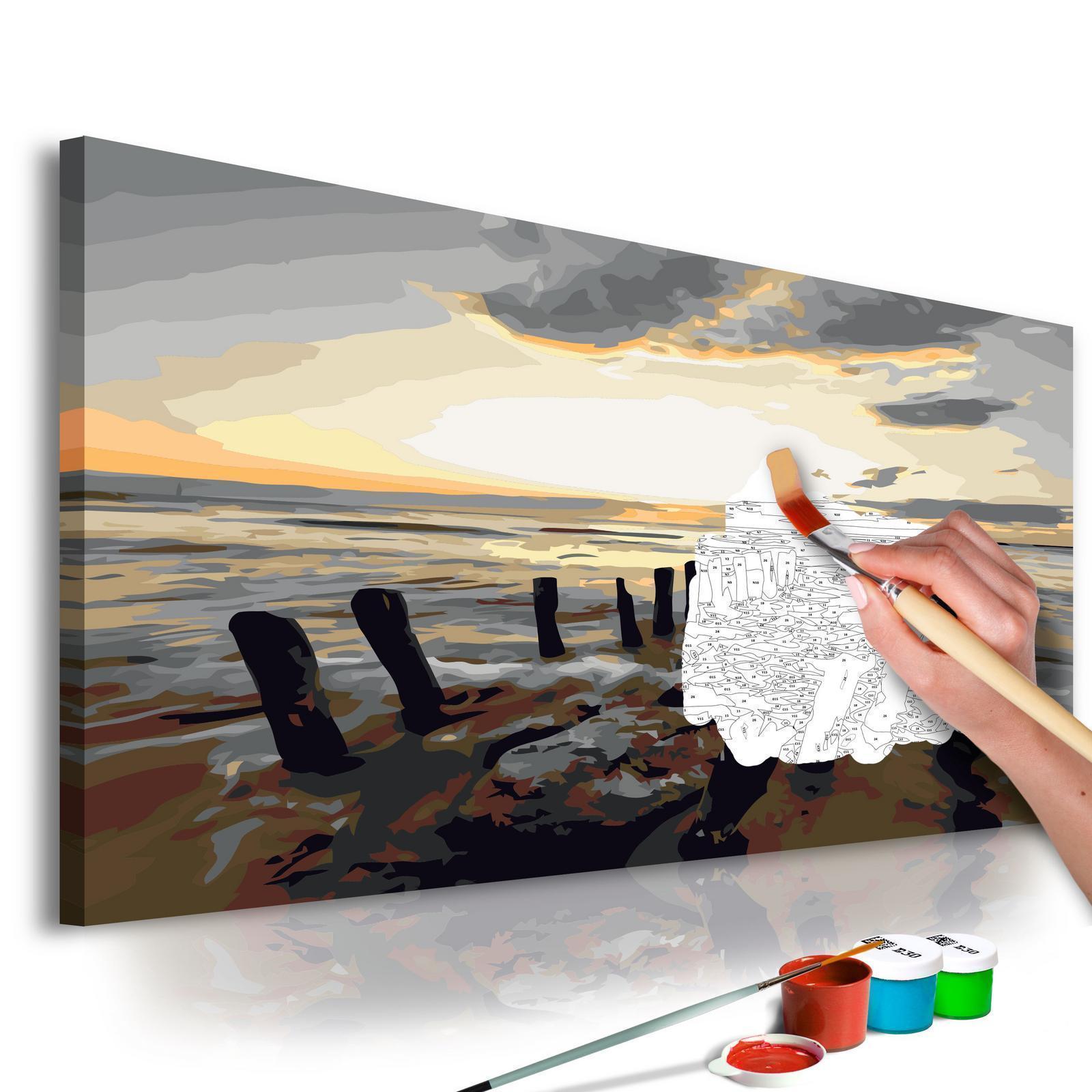 Peinture par numéros - Beach (Sunrise)