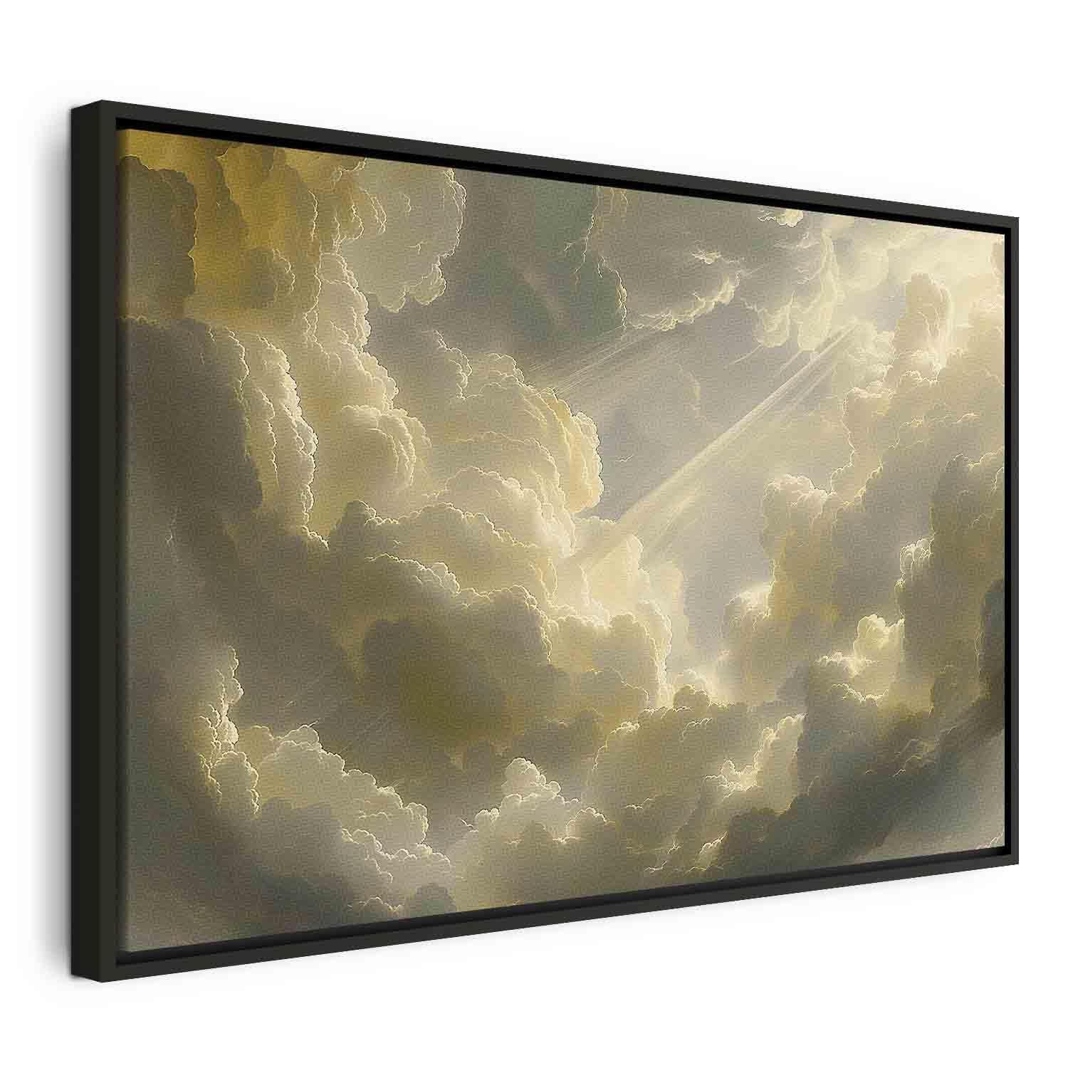 Tableau - Enchanting Play of Colors Against a Backdrop of Clouds