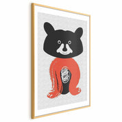 Poster - Friendly Mr Raccoon