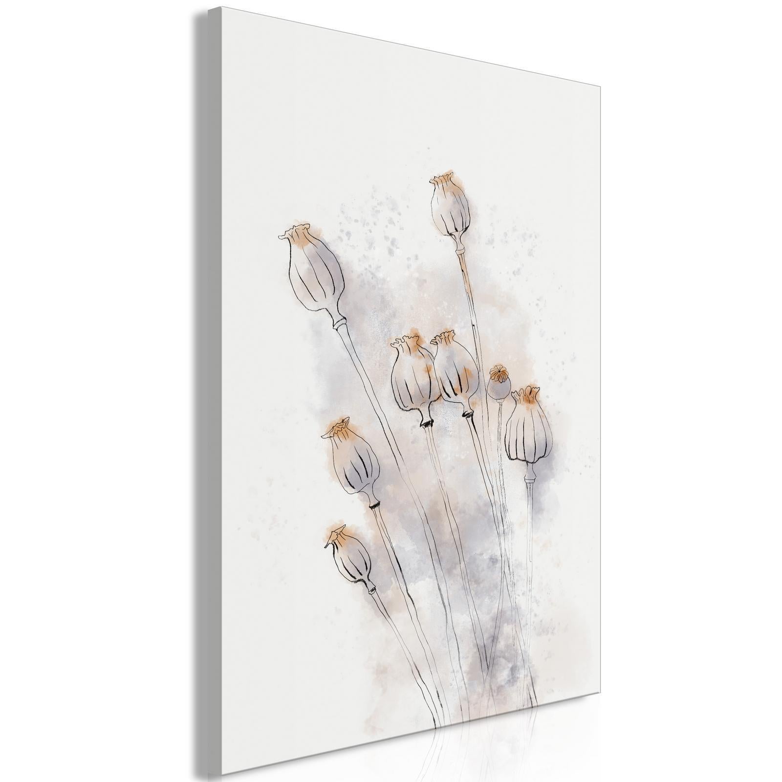 Tableau - Peaceful Poppies (1 Part) Vertical