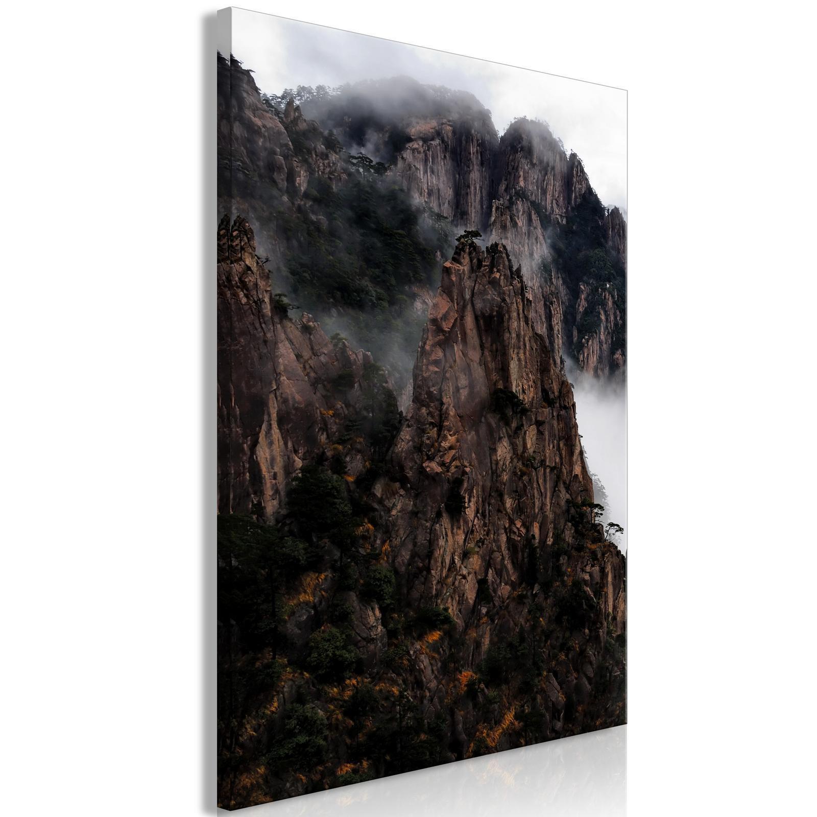 Tableau - Heart of Mountain Landscape (1-part) - Clouds Amid Rocks