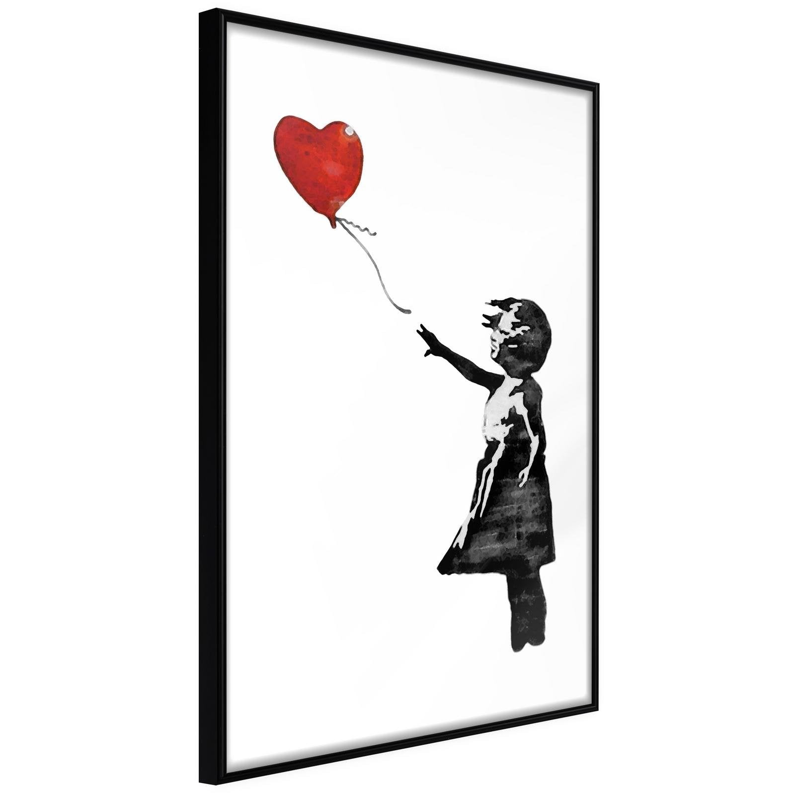 Affiche Banksy Girl with Balloon