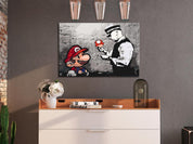 Peinture par numéros - Mario (Banksy)